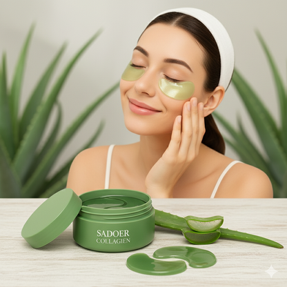 HydraEyes – Patchs Contour des Yeux Hydratants Anti-Cernes et Anti-Poches (60 unités)